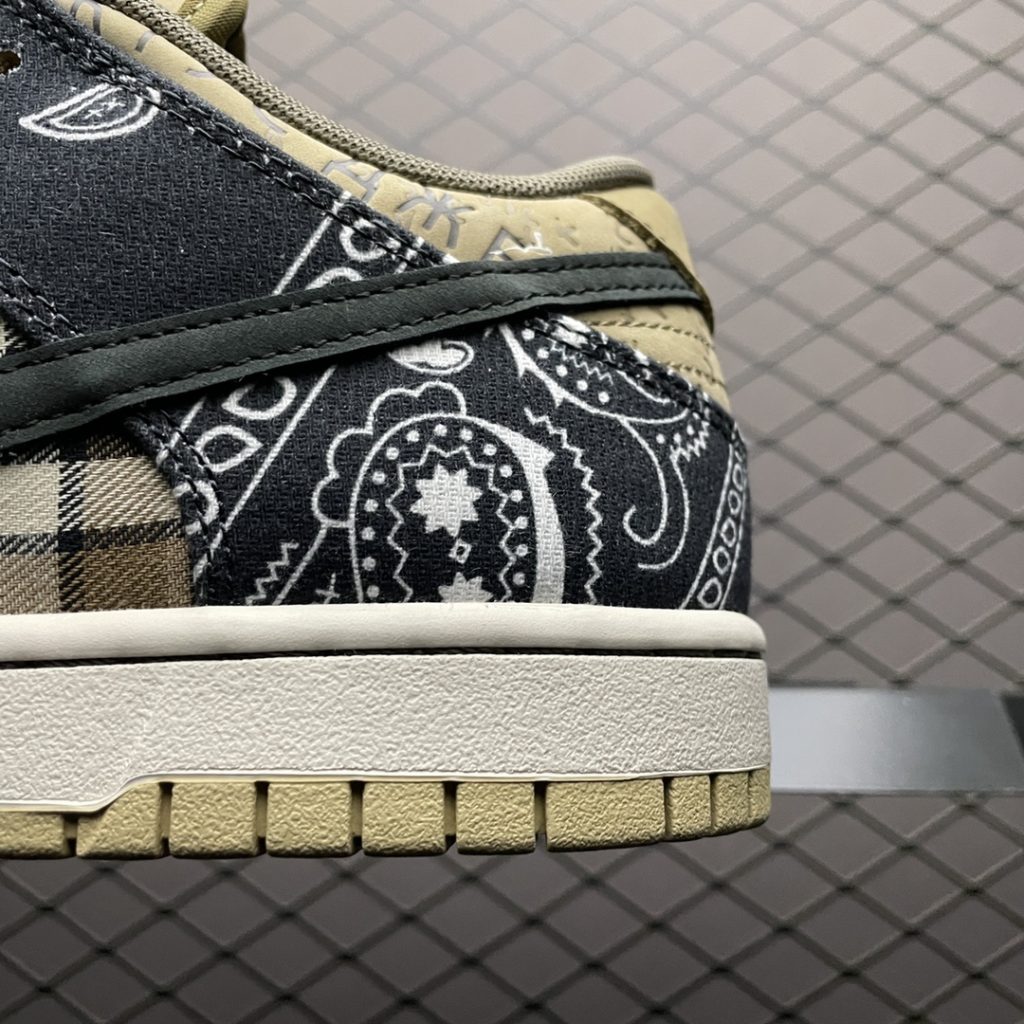 纯原 Travis Scott x NK SB Dunk Low 腰果花 TS联名款限量板鞋插图