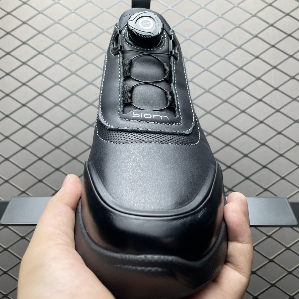 ECCO 爱步 男士真皮免系带百搭健身鞋 健步BIOM系列插图