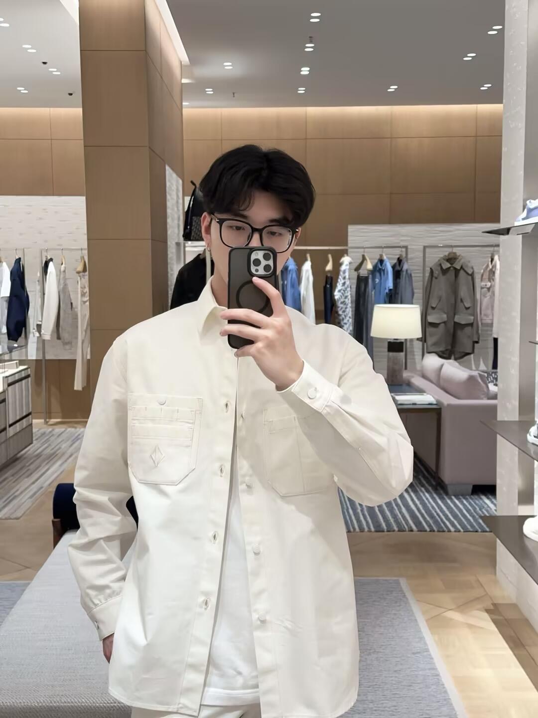 Dior/迪奥CD 明线帆布衬衫外套缩略图 Dior/迪奥CD 明线帆布衬衫外套缩略图