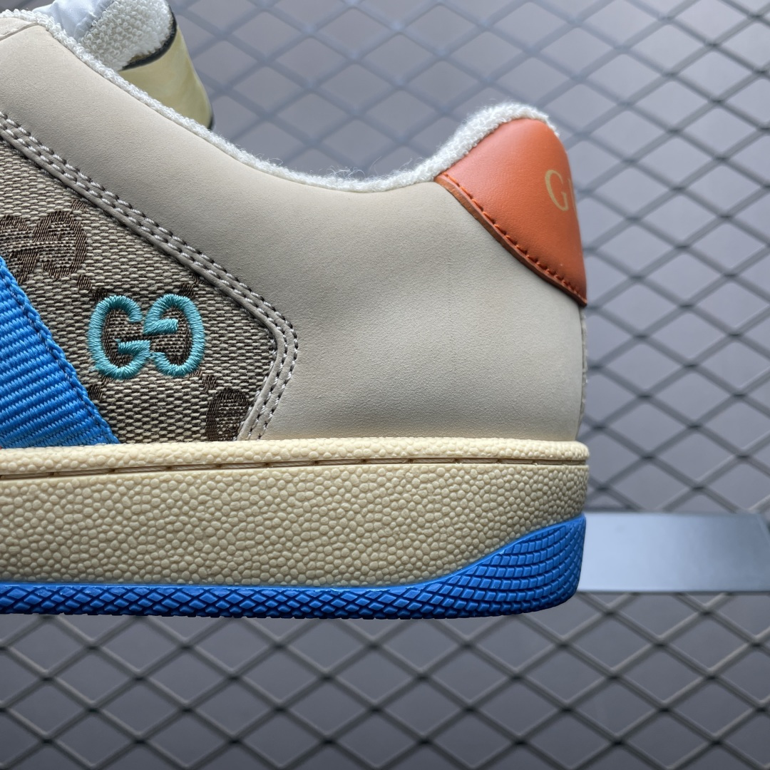 Gucci Screener GG珐琅复古老爹板鞋的限量配色如何辨别真伪？缩略图