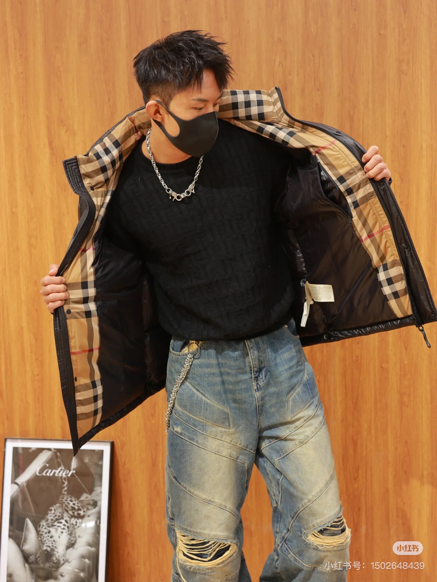 Burberry撞色胶条字母Logo羽绒服的尺码是否偏大？缩略图