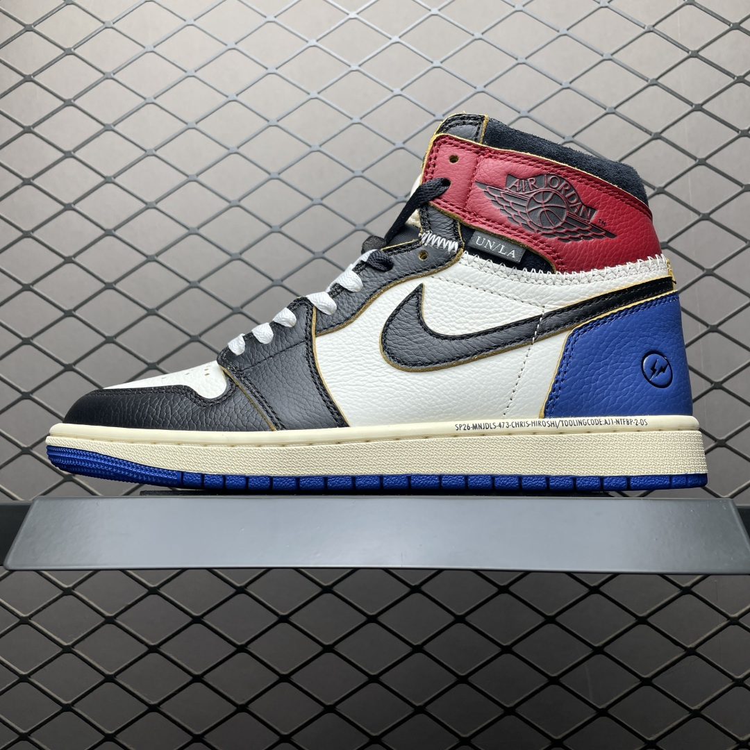纯原Air Jordan 1 AJ1乔1 藤原浩三方联名时尚休闲运动篮球鞋缩略图