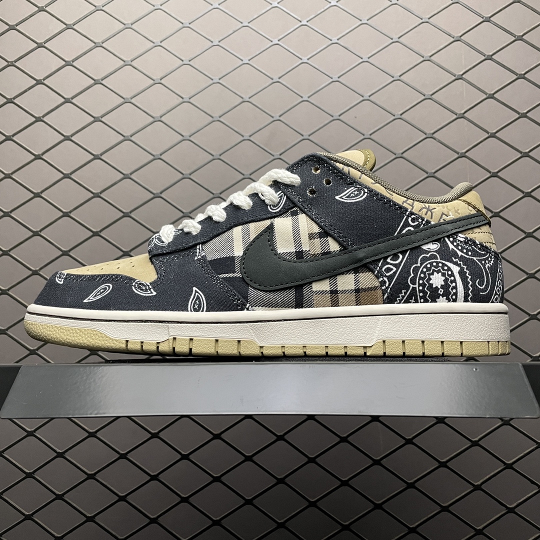 纯原 Travis Scott x NK SB Dunk Low 腰果花 TS联名款限量板鞋缩略图