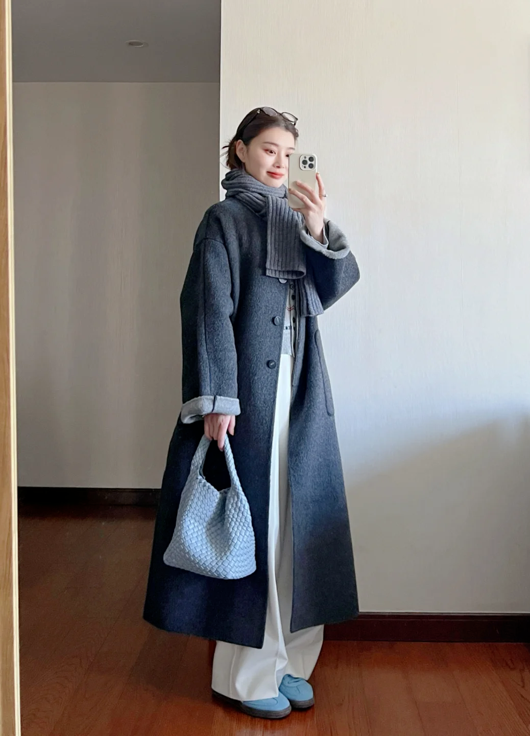 今年最流行的阔腿裤，配运动鞋太好看了！缩略图