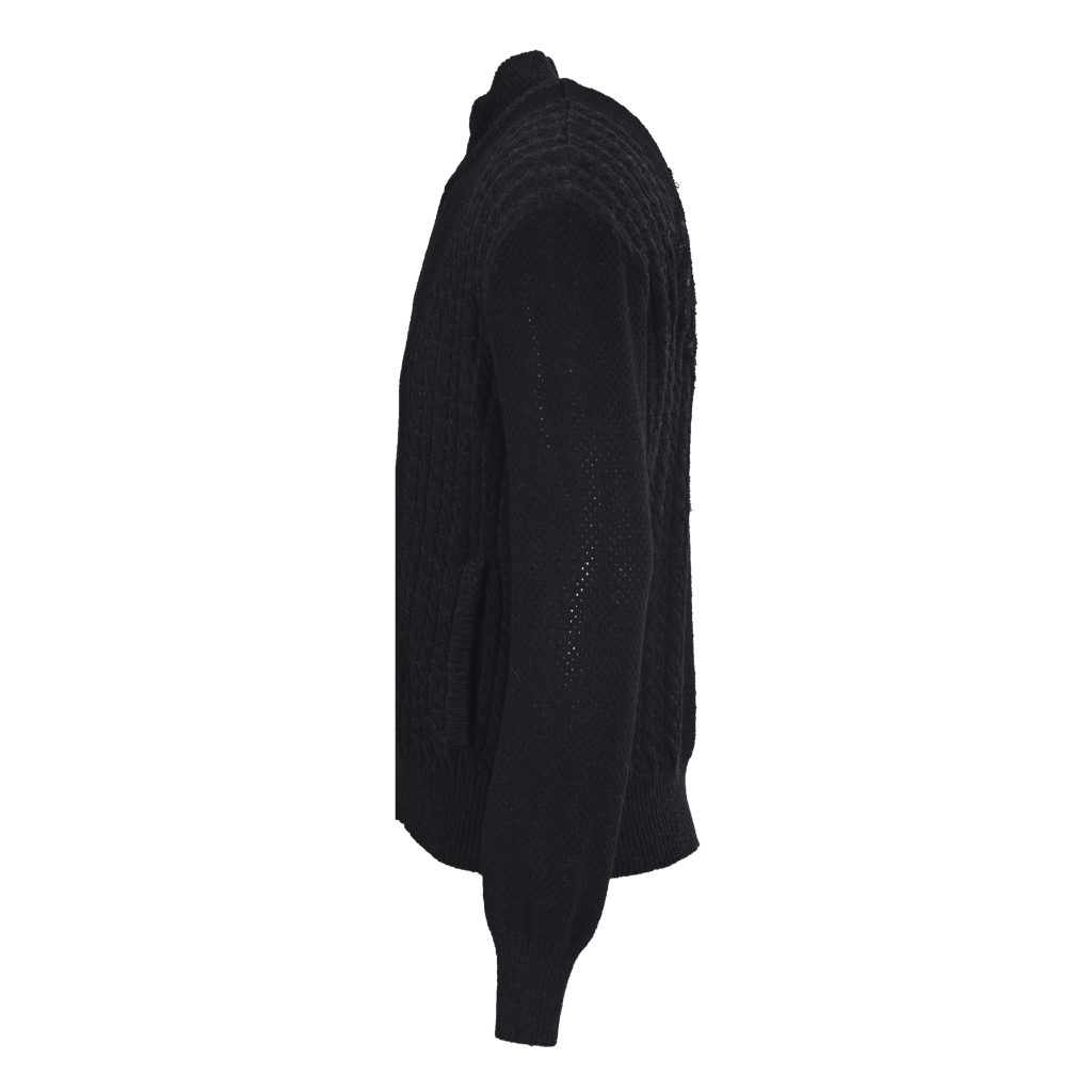 VERSACE范思哲 后背头像提花拉链立领针织外套插图