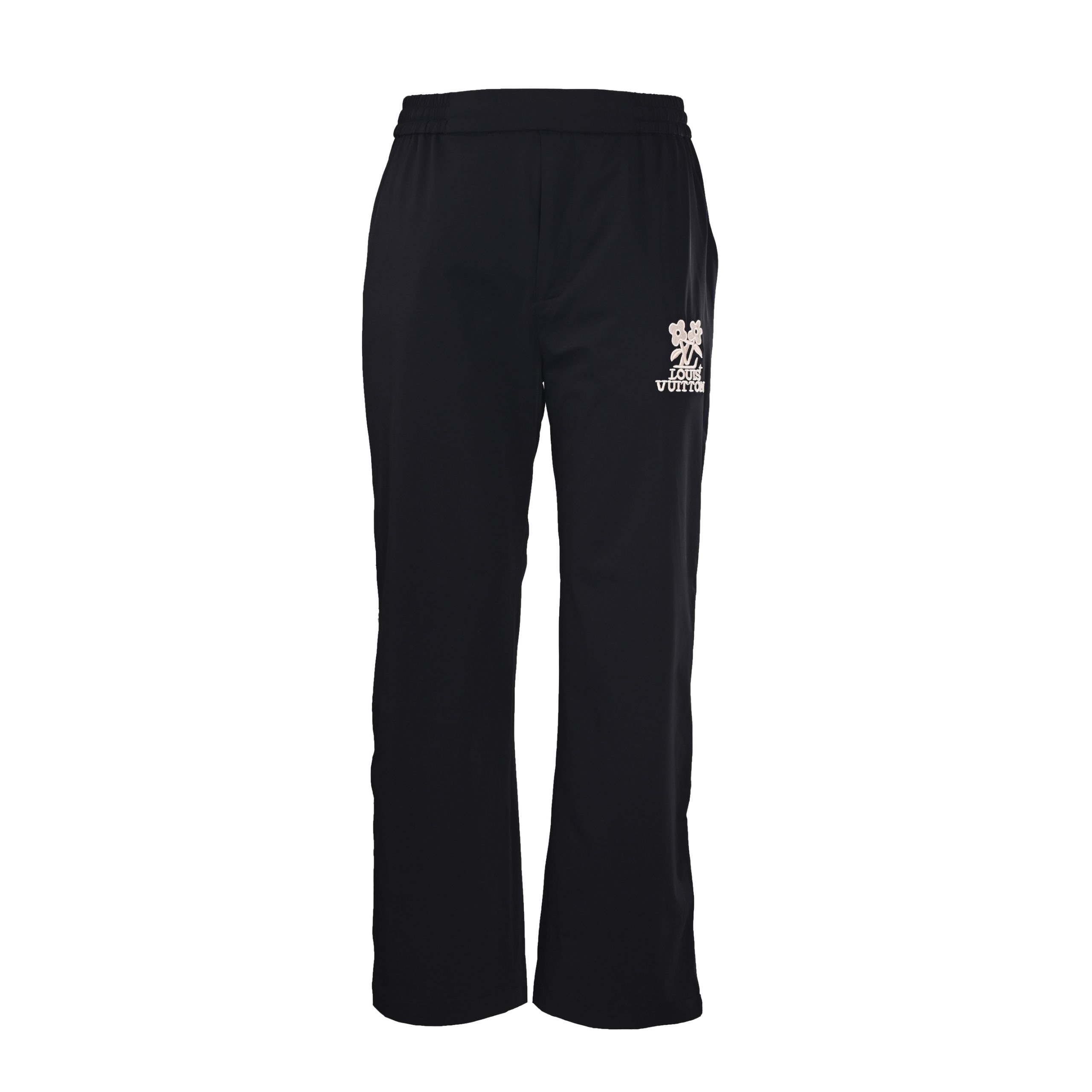 LOUIS VUITTON X TYLER LV 字母花卉刺绣拼接长裤缩略图