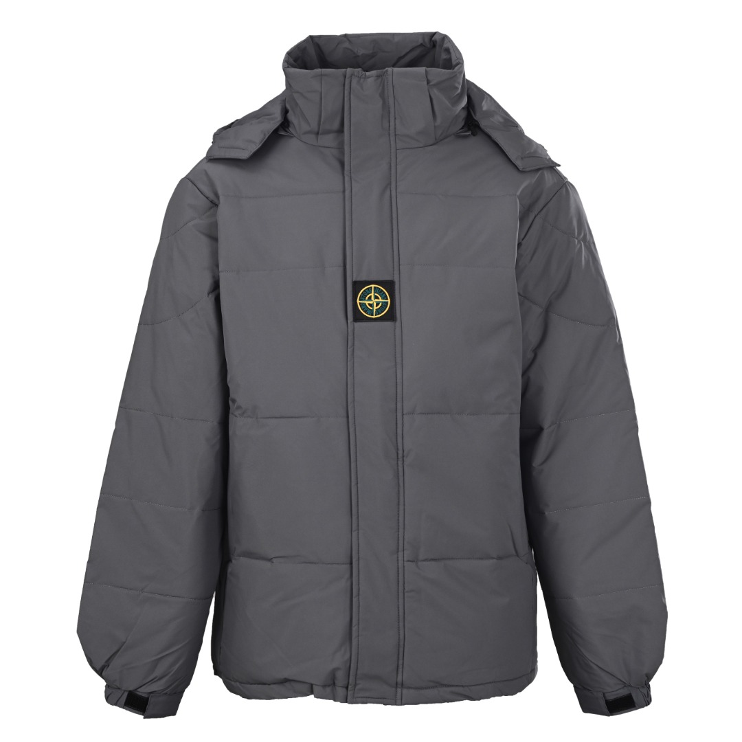 STONE ISLAND/石头岛 纯色拉链连帽羽绒服外套缩略图 STONE ISLAND/石头岛 纯色拉链连帽羽绒服外套缩略图