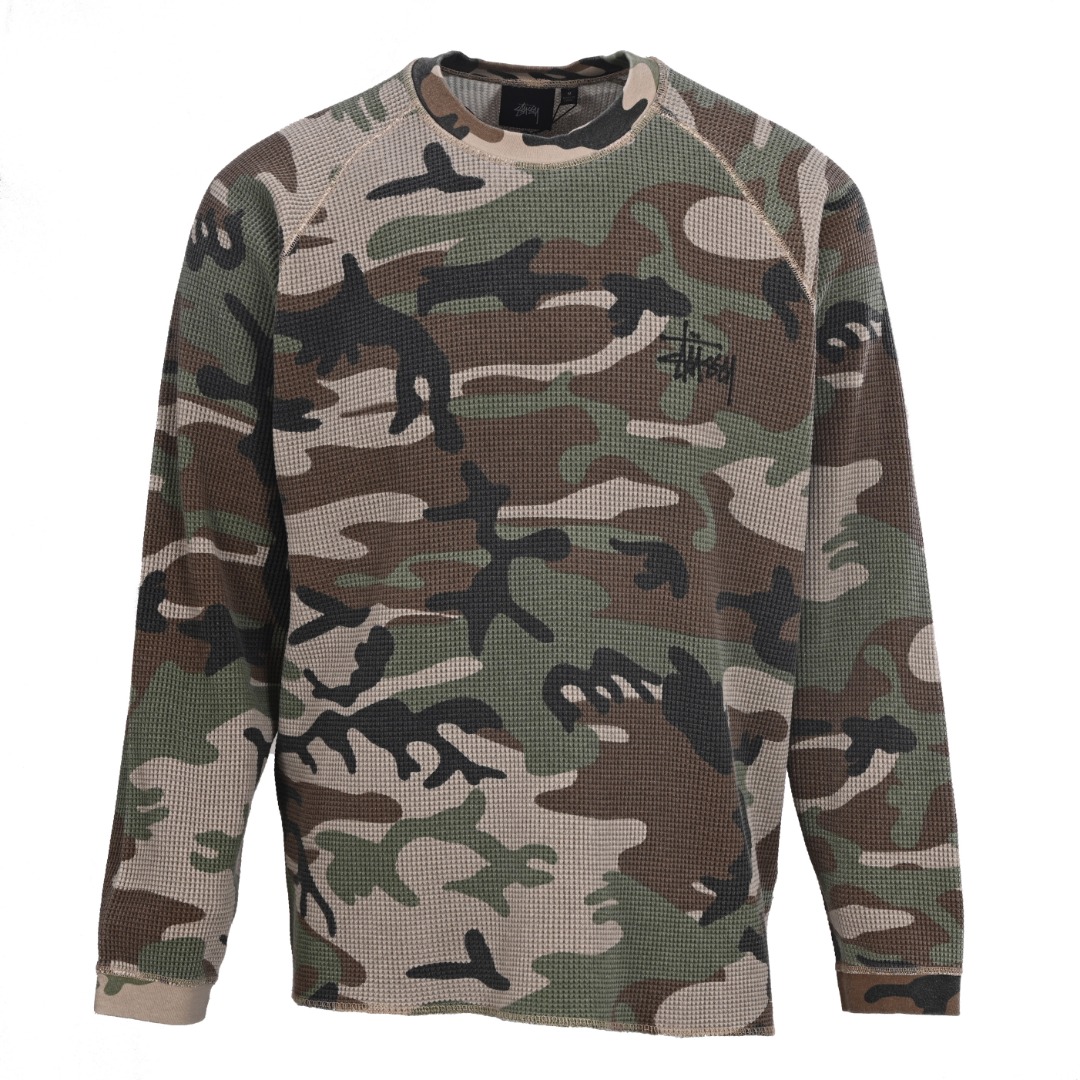 Stussy/斯图西 华夫格酵素水洗长袖T恤缩略图 Stussy/斯图西 华夫格酵素水洗长袖T恤缩略图