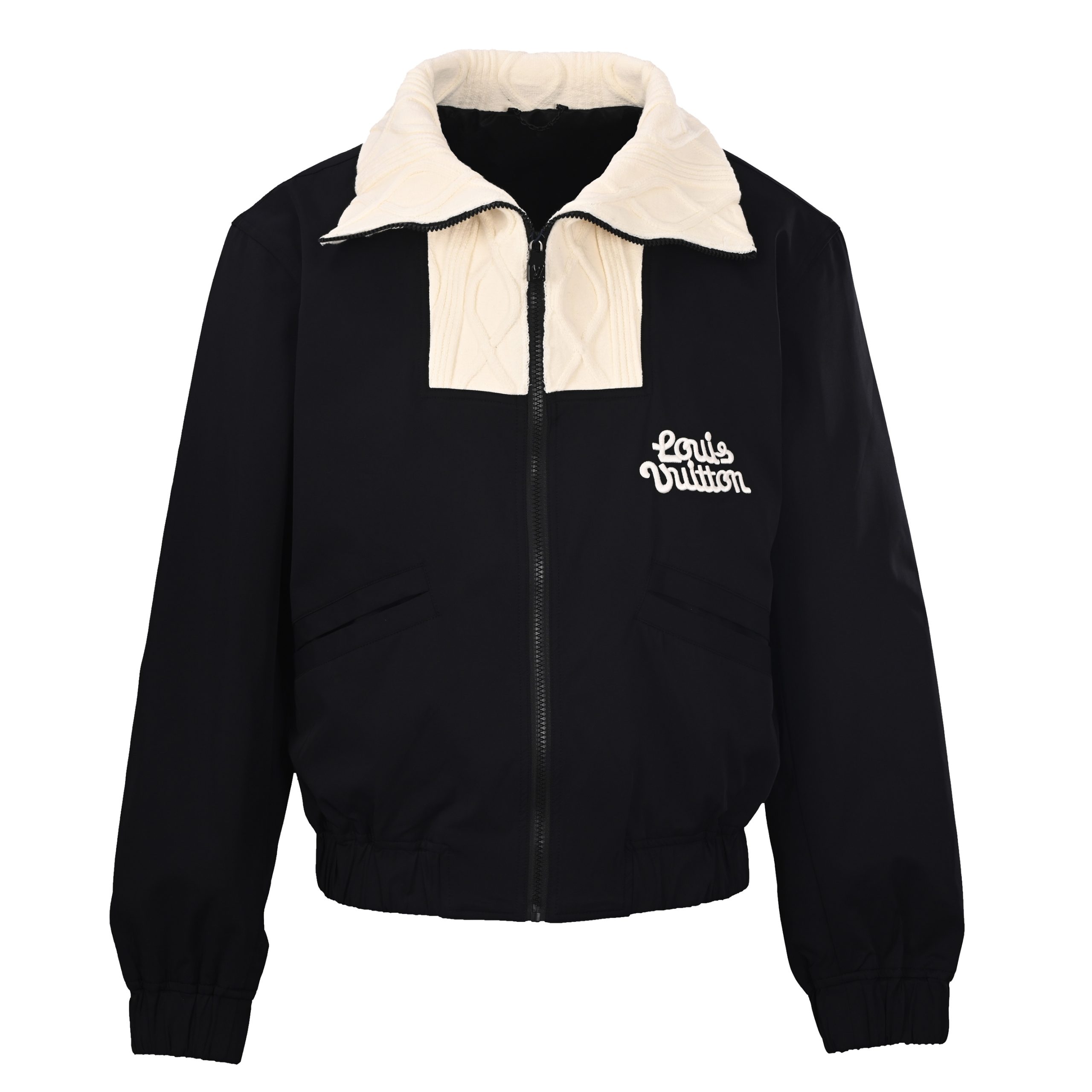 LOUIS VUITTON LV 绞花领束腰夹克外套缩略图 LOUIS VUITTON LV 绞花领束腰夹克外套缩略图