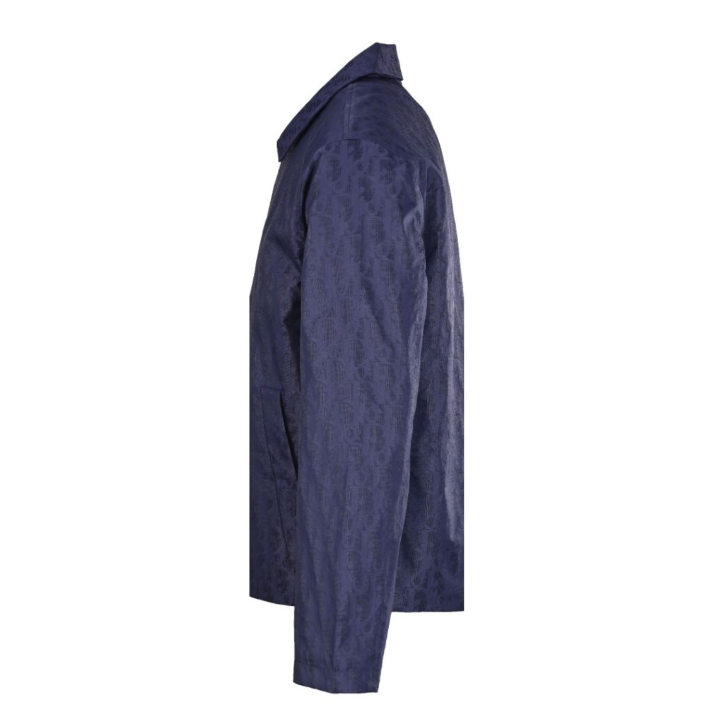 DIOR迪奥CD 全幅满印提花翻领夹克外套插图 DIOR迪奥CD 全幅满印提花翻领夹克外套插图