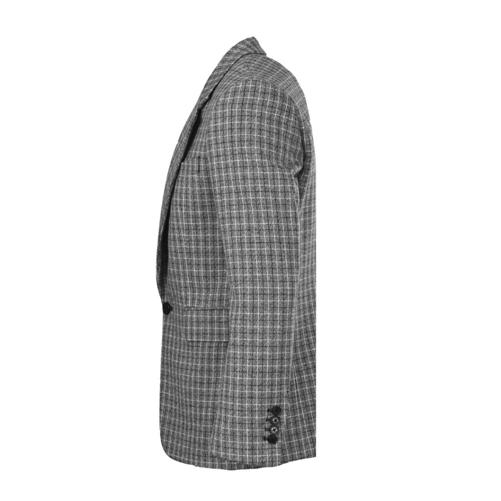 ACNE STUDIOS 格纹羊毛西装套装外套插图 ACNE STUDIOS 格纹羊毛西装套装外套插图