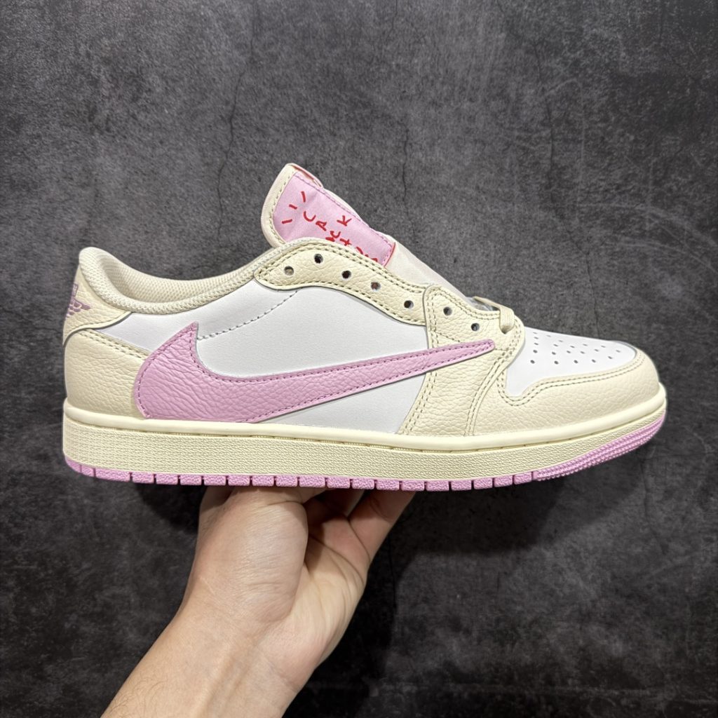 Travis Scott x Air Jordan AJ1 Low OG SP TS联名 白粉倒钩低帮插图 Travis Scott x Air Jordan AJ1 Low OG SP TS联名 白粉倒钩低帮插图