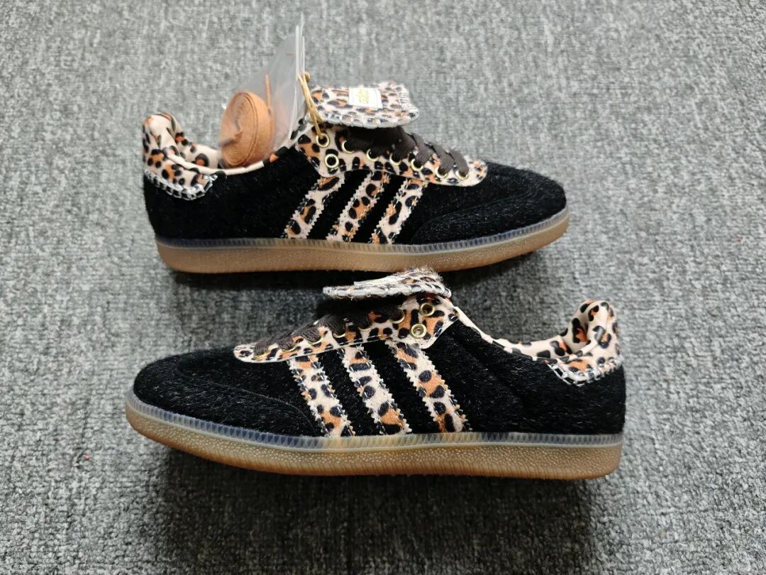 德训鞋豹纹元素!adidas originals Samba LT黑棕缩略图 德训鞋豹纹元素!adidas originals Samba LT黑棕缩略图