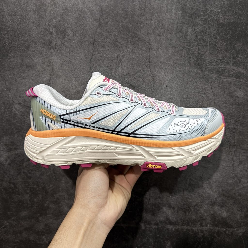 HOKAONE玛法特2代系列低帮轻量户外越野休闲运动慢跑鞋插图