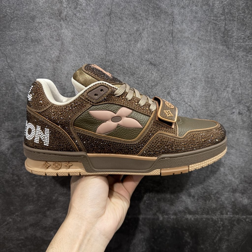 广奢高端货 LOUIS VUITTON 路易威登 LV Trainer 休闲板鞋插图 广奢高端货 LOUIS VUITTON 路易威登 LV Trainer 休闲板鞋插图
