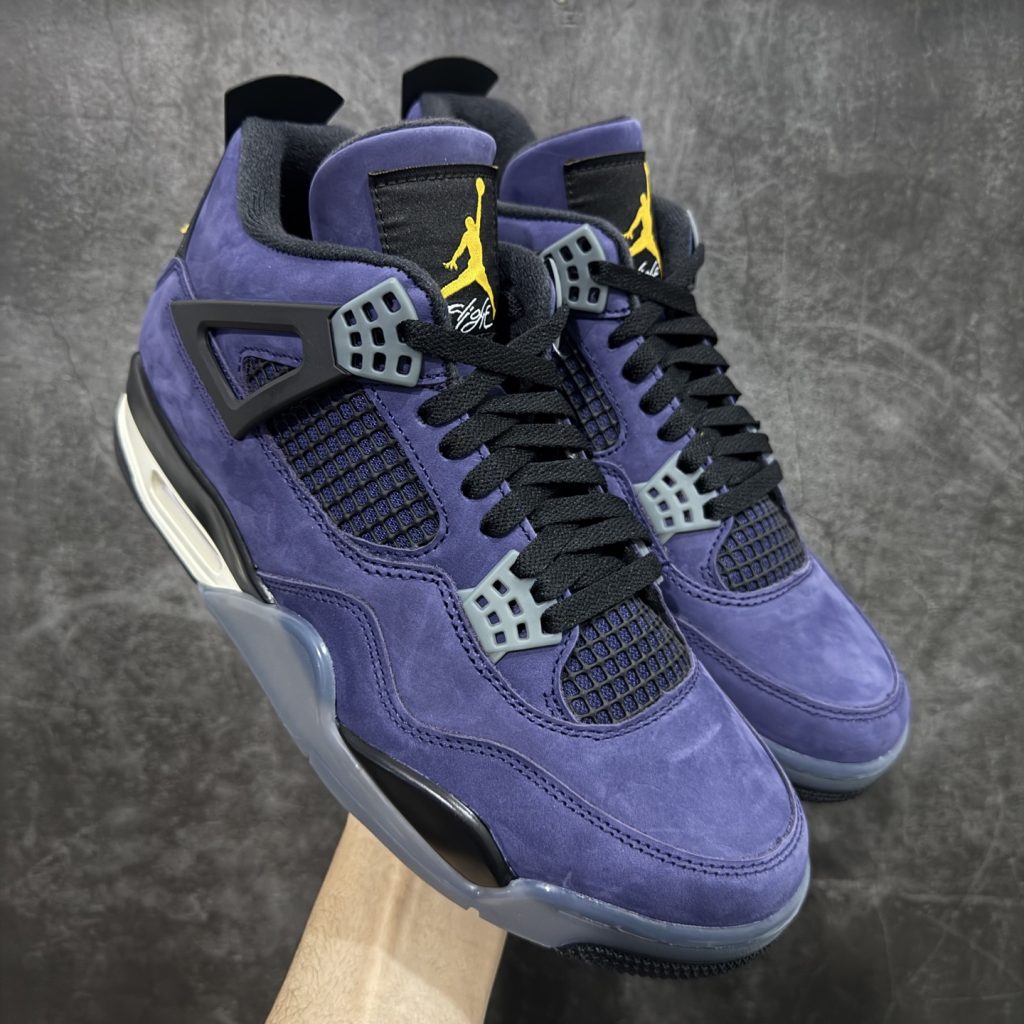 【原厂版】Air Jordan AJ4 Retro “Imperial Purple” 帝王紫休闲鞋插图 【原厂版】Air Jordan AJ4 Retro “Imperial Purple” 帝王紫休闲鞋插图