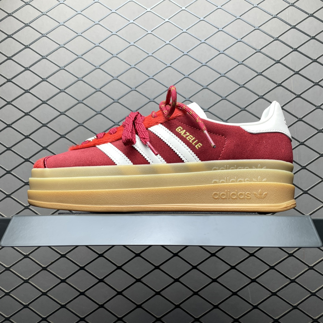 AD 阿迪 Gazelle Bold “CNY” 马年限定 新年限定 厚底休闲板鞋缩略图 AD 阿迪 Gazelle Bold “CNY” 马年限定 新年限定 厚底休闲板鞋缩略图