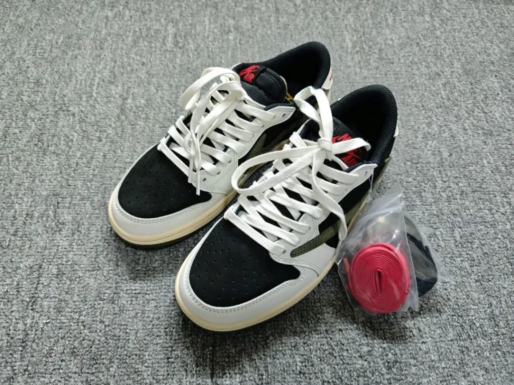 Travis Scott x Air Jordan 1 倒钩 5.0黑绿橄榄插图 Travis Scott x Air Jordan 1 倒钩 5.0黑绿橄榄插图