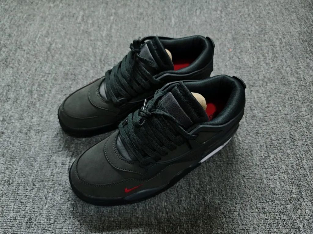 Nigel Sylvester x Air Jordan 4 RM SP “Anthracite” 黑色插图 Nigel Sylvester x Air Jordan 4 RM SP “Anthracite” 黑色插图