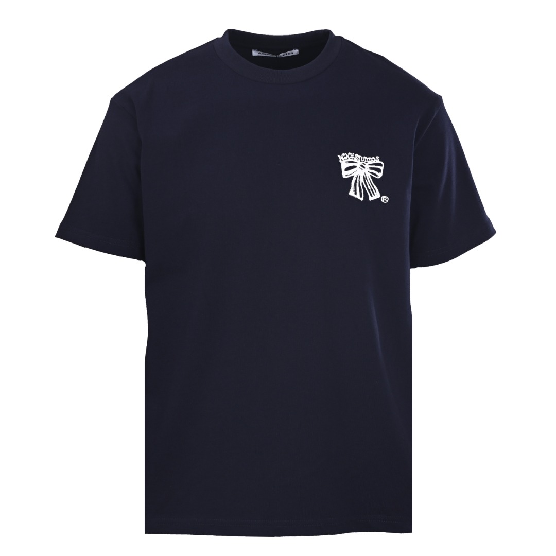 ACNE STUDIOS 小蝴蝶结印花短袖T恤缩略图