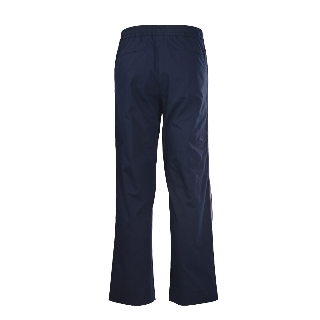 GUCCI古驰GUC 侧红条织带饰边运动长裤插图