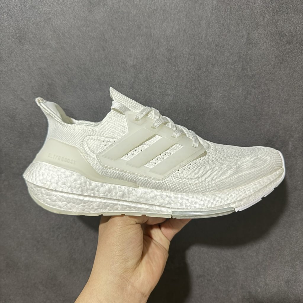 Adidas UltraBoost 21 加厚爆米花袜套式针织鞋面休闲运动慢跑鞋插图