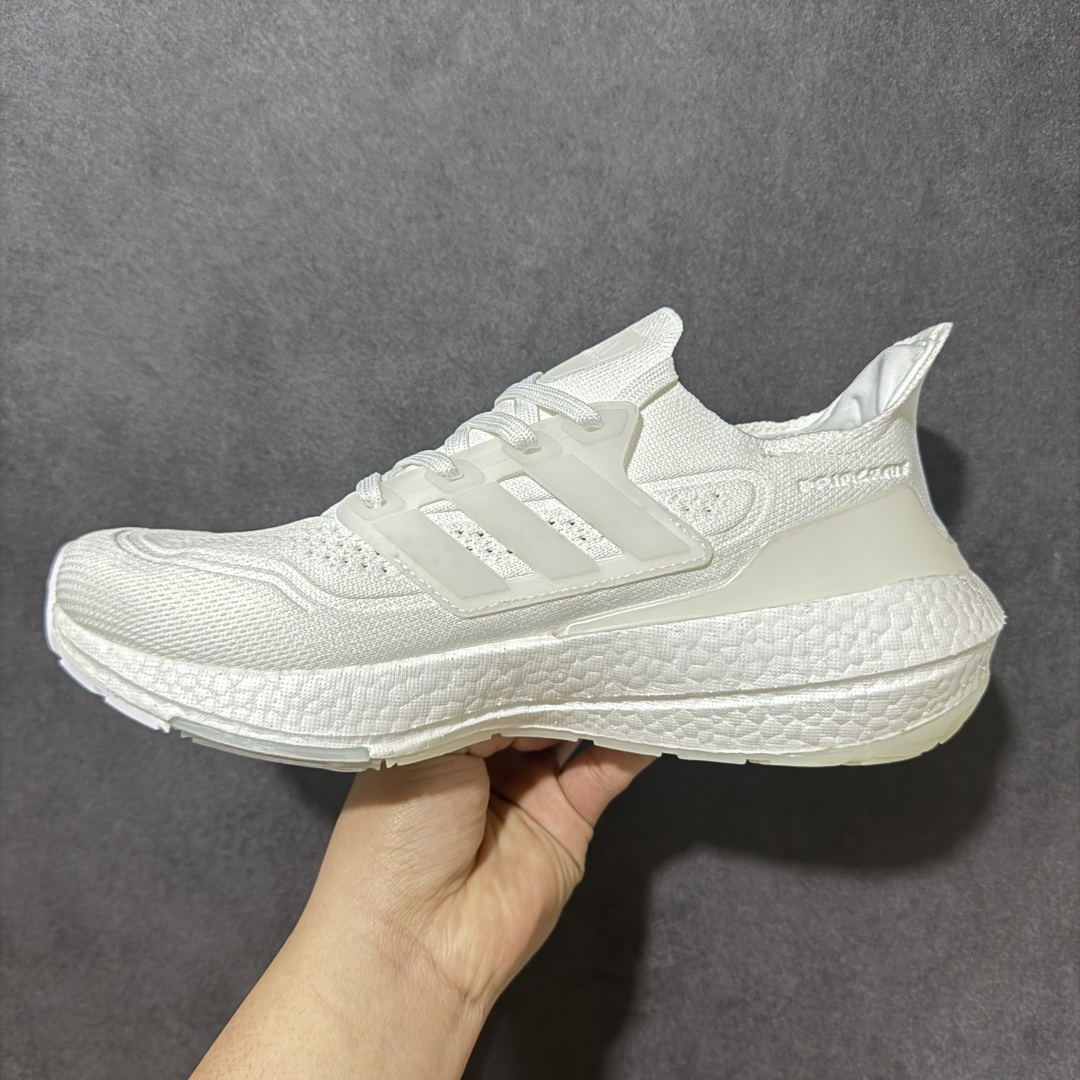Adidas UltraBoost 21 加厚爆米花袜套式针织鞋面休闲运动慢跑鞋缩略图