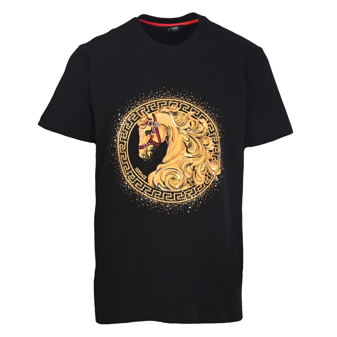 VERSACE范思哲 金马刺绣短袖T恤缩略图