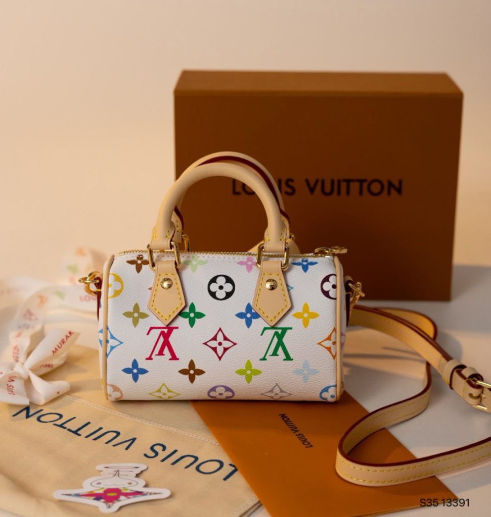 Lv*Takashi Murakami 村上隆联名款 16nano speedy全钢原版动态插图