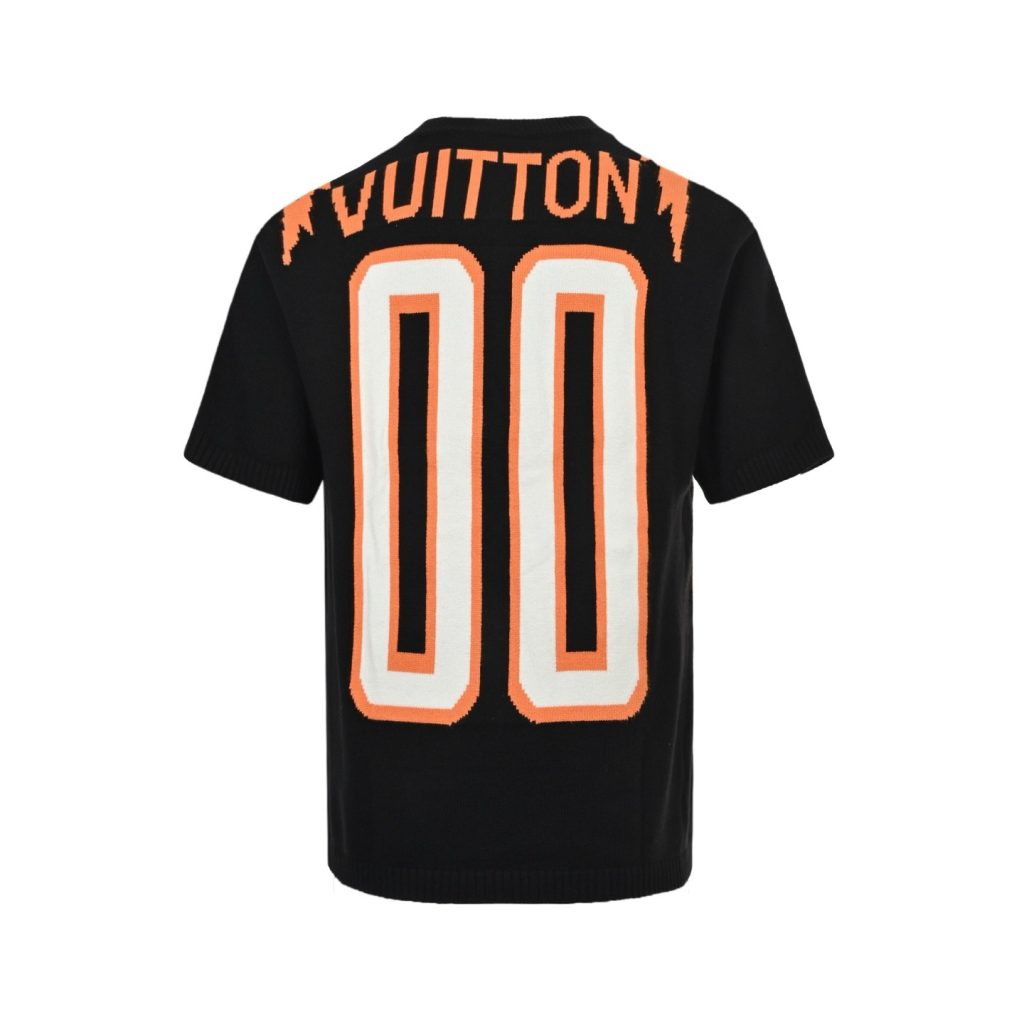 Louis Vuitton/路易威登 26ss 00号字母提花针织短袖插图