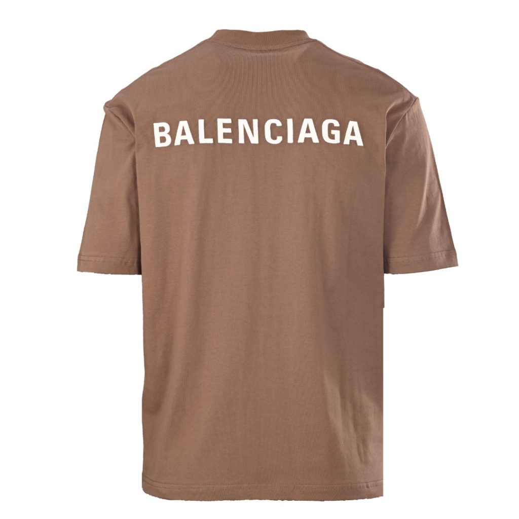 BALENCIAGA巴黎世家BLCG 前后刺绣字母短袖T恤插图